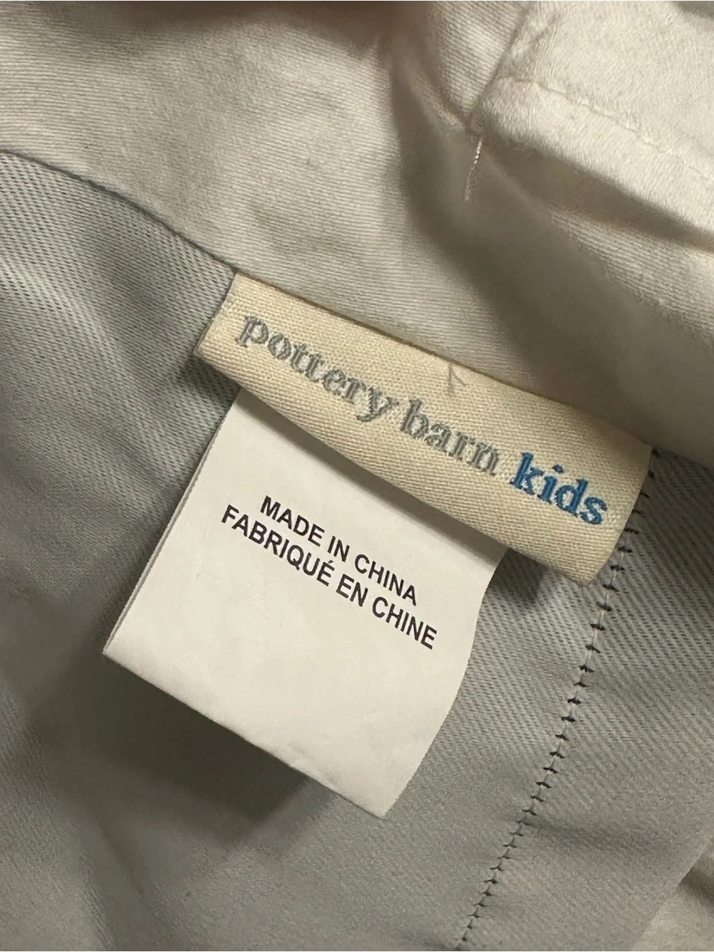 Pottery Barn Kids // White Tiered Ruffled Blackout Curtain -Set of 2 (43